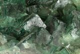 Green, Fluorescent, Cubic Fluorite Crystals - Madagascar #210465-2